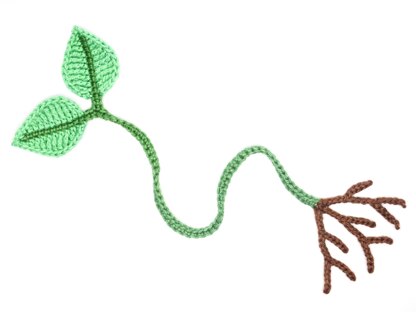 Leaf Bookmark Crochet Pattern