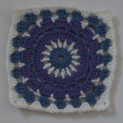 Grape Granny Square