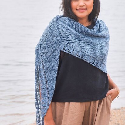 Iris Shawl in Berroco Chai PDF