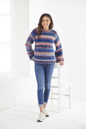 Cardigan and Sweater in King Cole Explorer Super Chunky - 6193 - Leaflet