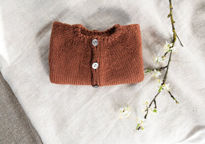 Little Lamb Cardigan in Rowan Baby Cashsoft Merino - RB002-00006-ENP - PDF
