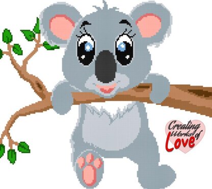Hanging Koala Stitch Graph