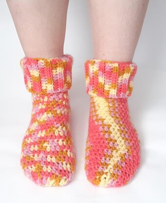 Super Simple Slipper Socks