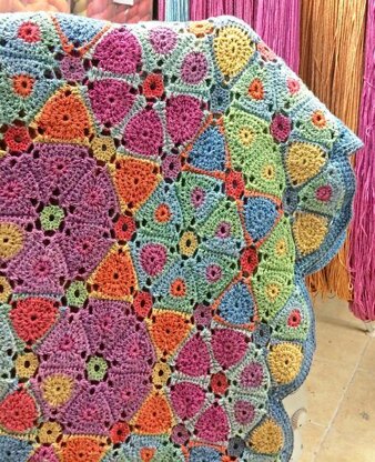 Kaleidoscope Afghan/Blanket