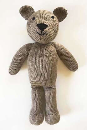 Firefighter teddy knitting pattern 19011