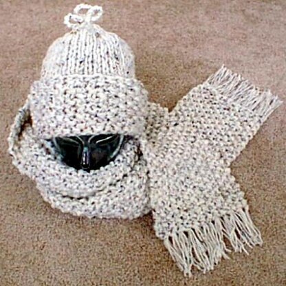 Zippety Quick Scarf and Hat