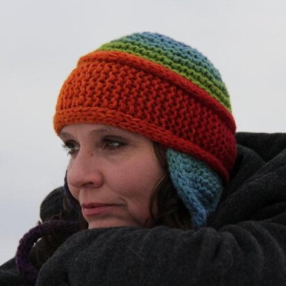 Lucky Number Hat 111 - knitting pattern