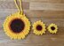 Sunflower Wall Hanging & Brooch