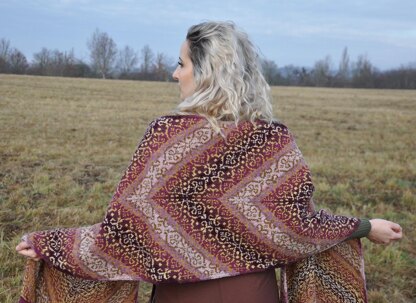 Tausendschön Shawl - Deutsche Version