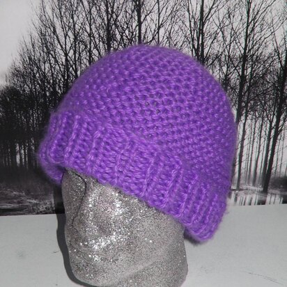 Superfast Garter Stitch Beanie Hat