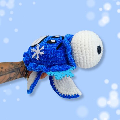 Glacial Emoji sea turtle