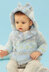 Hooded Jackets with Ears in Sirdar Flurry Chunky - 4856 - Downloadable PDF