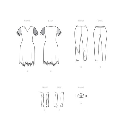 A (XS-S-M-L-XL)