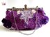 Lilac lace bag