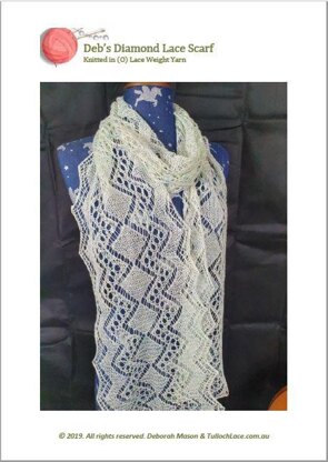 Diamond Lace Scarf