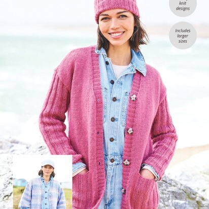 Cardigans in Stylecraft Grace & Impressions - Downloadable PDF