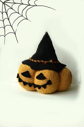 XL Jack O Lantern Crochet Pattern