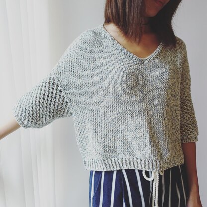 Mesh Sleeve Jumper