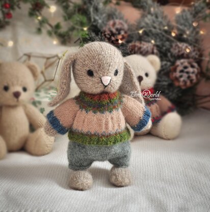 Christmas Sweaters fot Teddy and Bunny