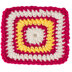 Square B for Bright Eyes Baby Blanket in Red Heart With Love Solids - LW4634B - Downloadable PDF