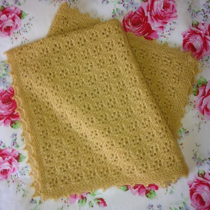 Dorothy Helen baby blanket - knitting pattern