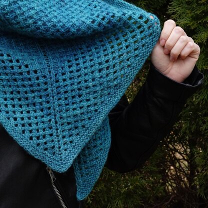 Stroopwafel Shawl