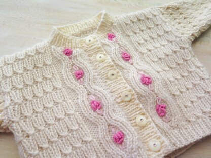 Smocked Toddler Jacket ( Cardigan)