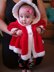 Christmas Eva Coat and Hand Muff 0-9mths