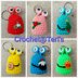 Christmas Googly Eyed Alien Keychains