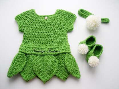 Fairy Tinkerbell Baby Dress