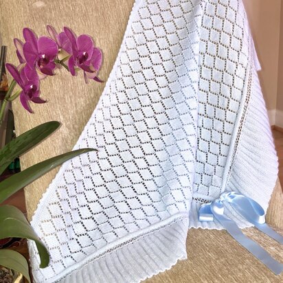 Diamond Baby Blanket