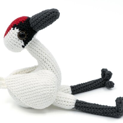 Amigurumi Whooping Crane