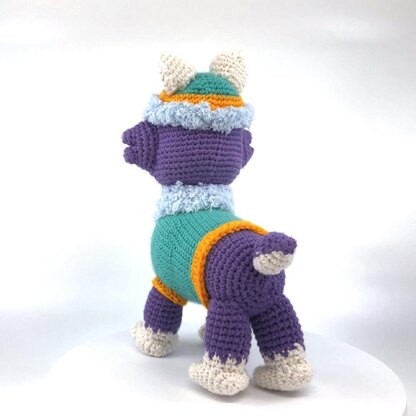 Paw Patrol Everest crochet pattern