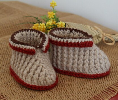 Chocolate Milk Booties