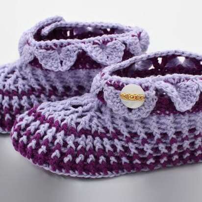 Ladies' Croc-Trimmed Slippers