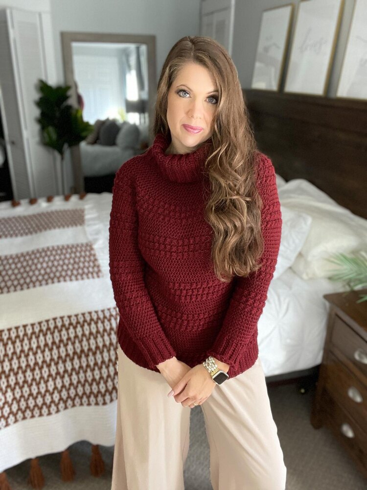 Cranberry turtleneck outlet