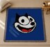 Felix The Cat Portrait Baby Throw Blanket C2C CROCHET PATTERN
