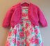 Pink Sparkle Girl's Bolero Jacket