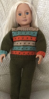 Doll knitting fun