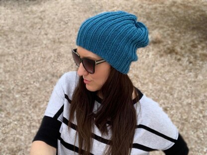 Easy Knit Beanies Duo