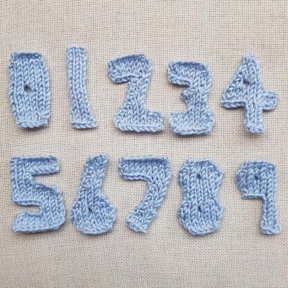 Knitted Numbers
