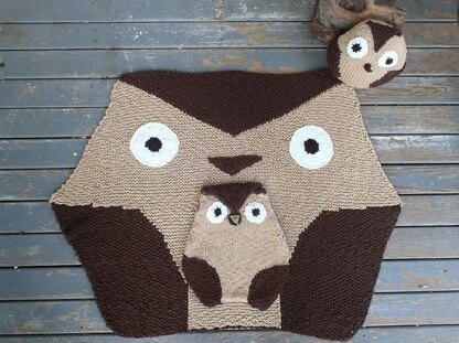 Hexagon Owl Set