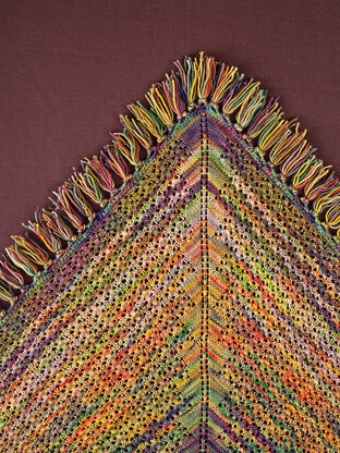 Wrapped in Color: 30 Shawls to Knit by Koigu