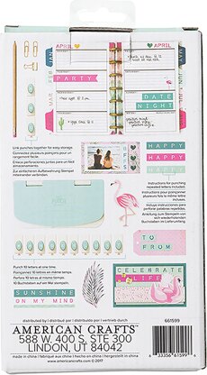 We R Memory Keepers Word Punch Board - 342822