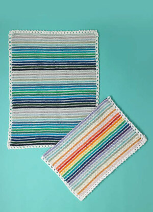 "Baby Blanket" - Free Blanket Crochet Pattern in Paintbox Yarns Cotton DK