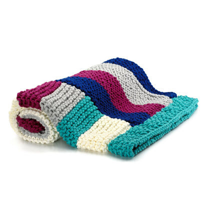 Children's Comforter - Free Knitting Pattern For Home in Paintbox Yarns ...