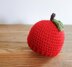 021- Crochet apple baby hat