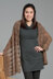 Brown Eyed Girl Wrap in Classic Elite Yarns MountainTop Vail - Downloadable PDF