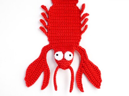 Lobster Bookmark Crochet Pattern