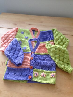 Second Toddlers multi colour cardi